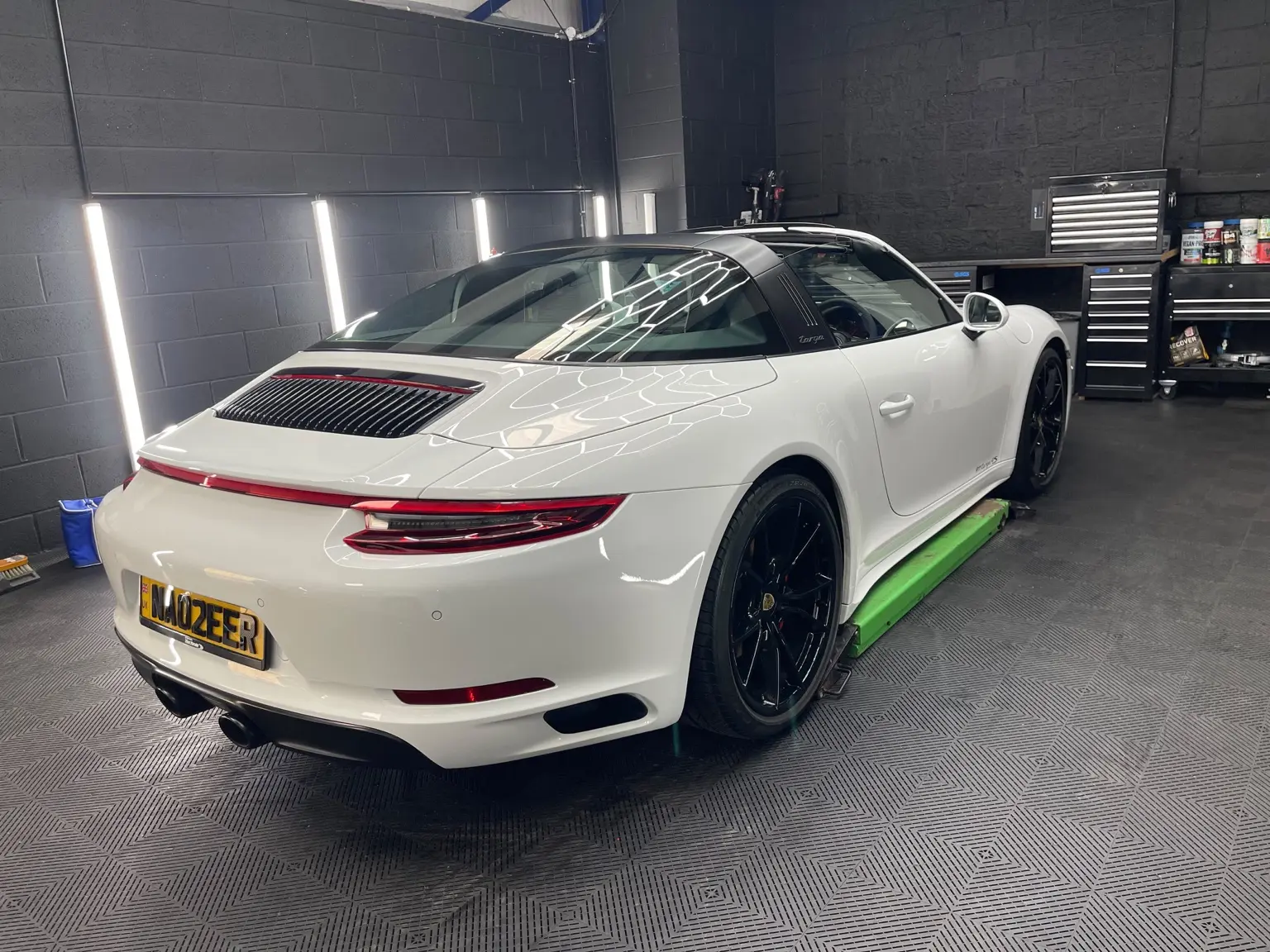 Porsche paint refinement by NME Detailing